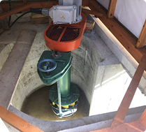 Micro hydro power component