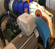 Micro hydro power component